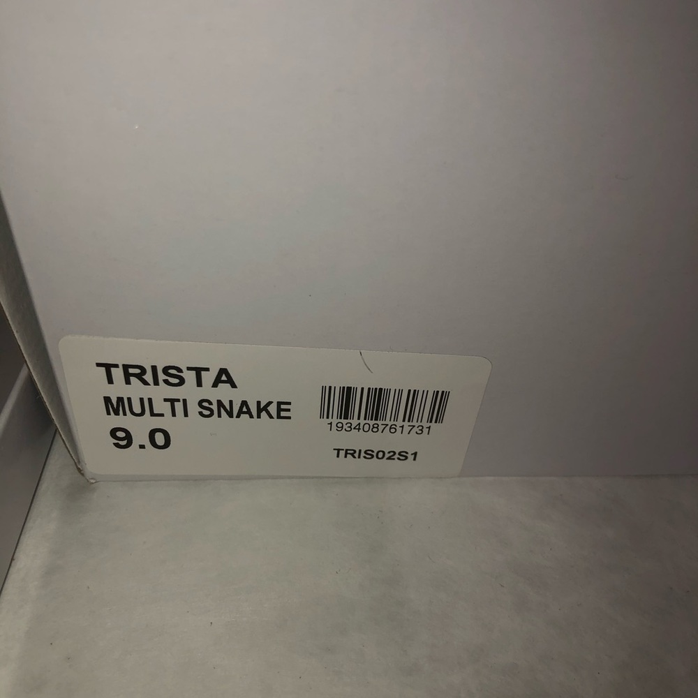 Steve Madden Trista Snake Boots New Bootie - Picture 4 of 4